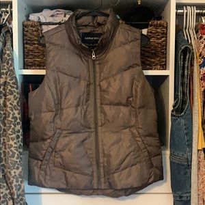 Brown landsend vest NWOT